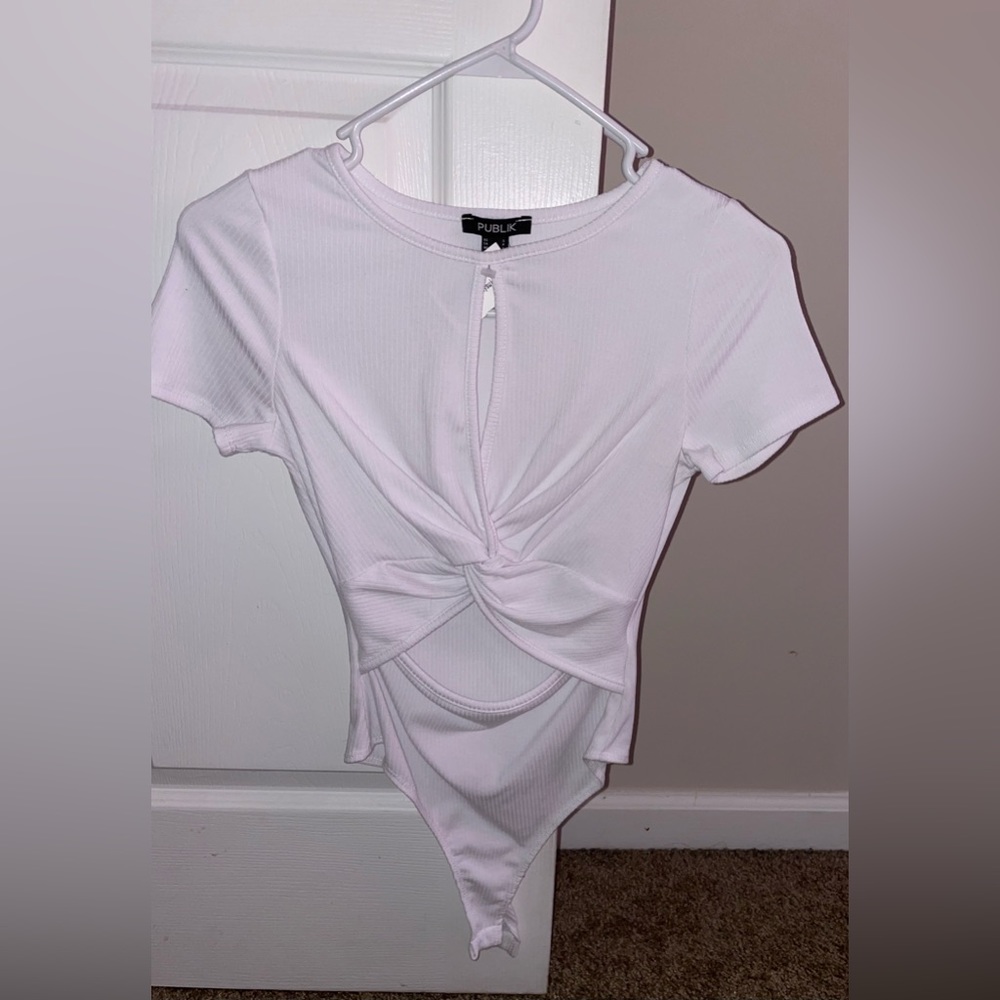 White bodysuit, size S